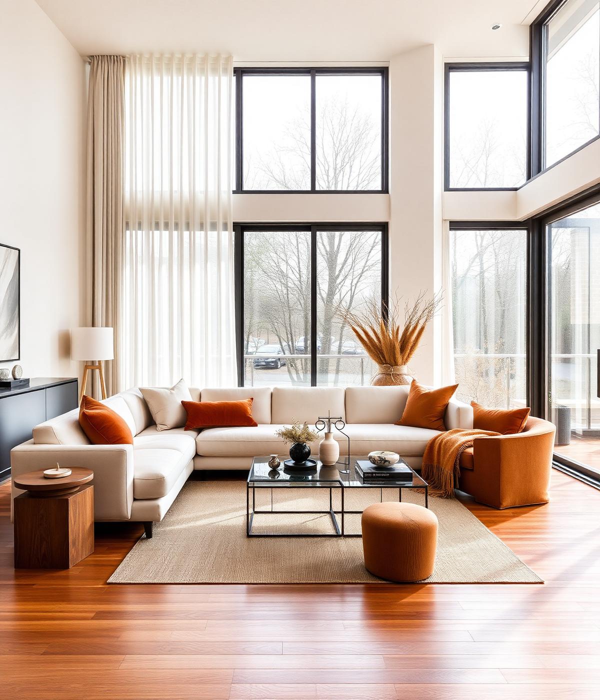 Elegant living room interior